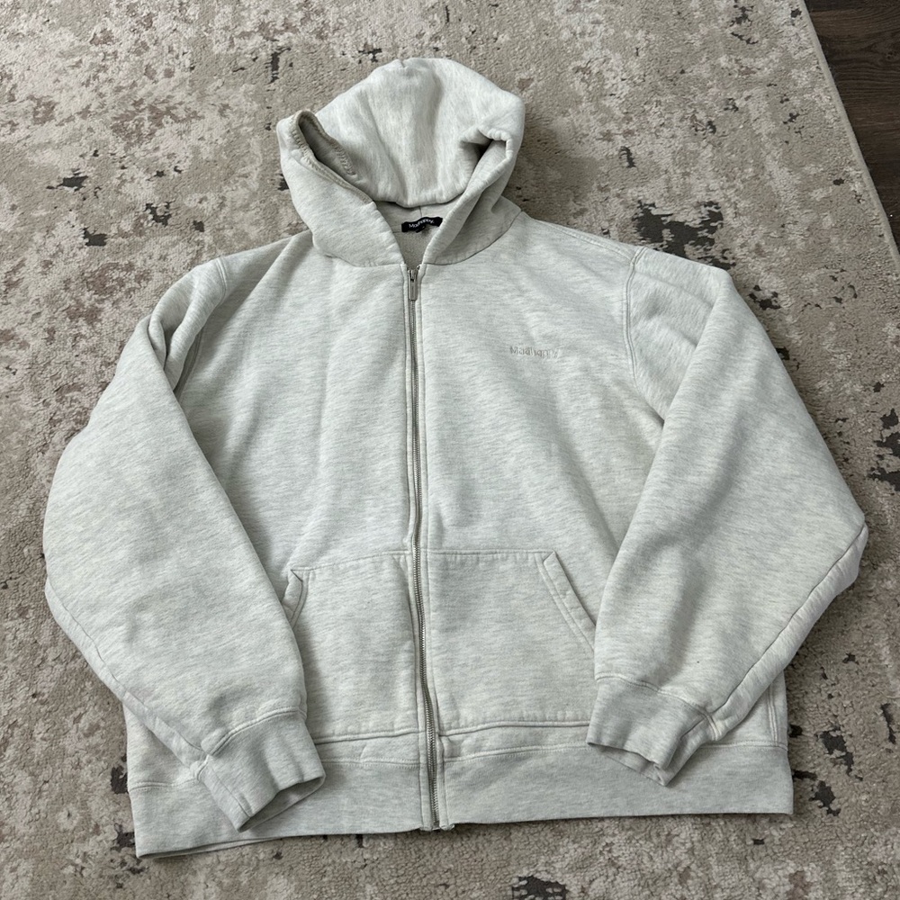 Madhappy Classics Fleece Zip Up Hoodie Size XXL